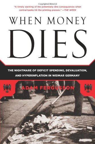 Cover page of the book When Money Dies